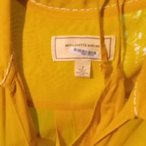 Vintage Yellow Moulinette Soers Dress